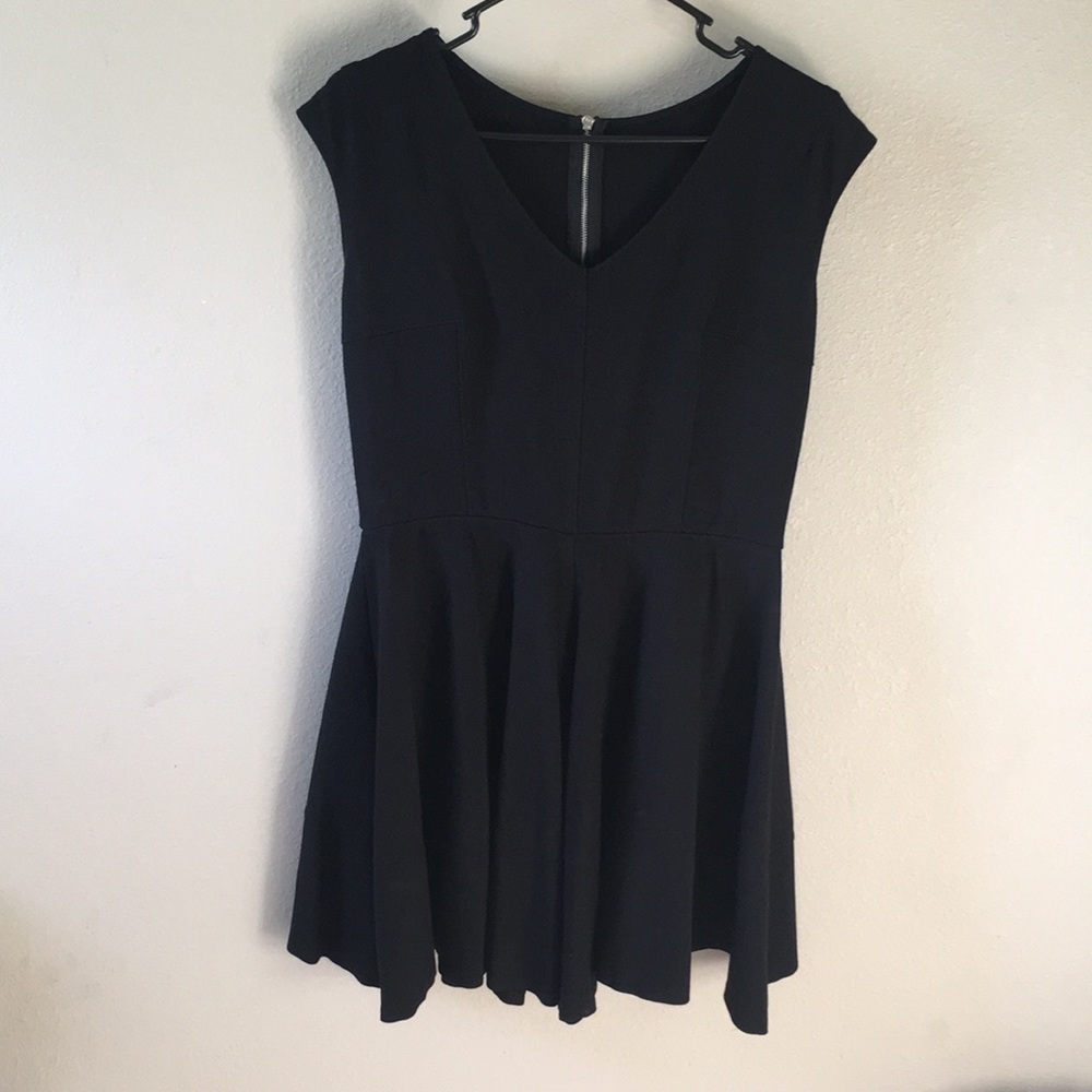 Black Zip up Dress